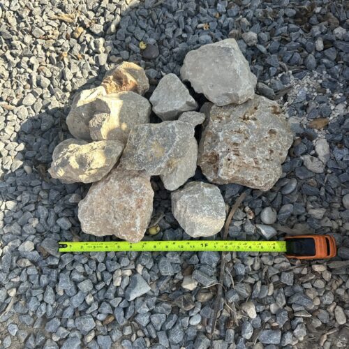 limestone Rip rap for construction use